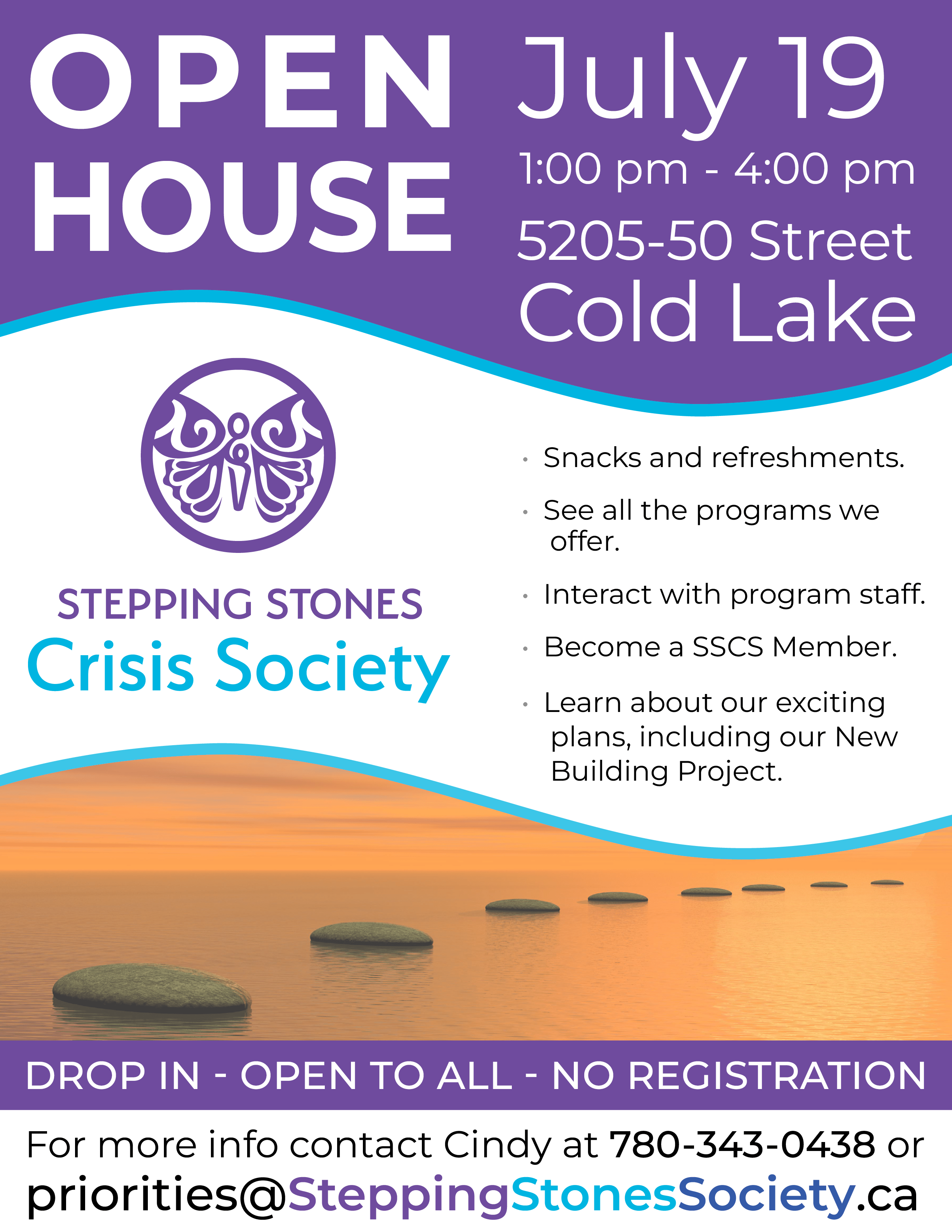 Stepping Stones Crisis Society Open House 2023