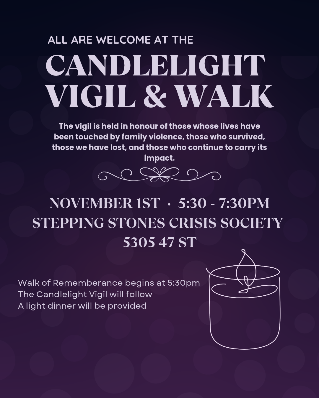 Candlelight Vigil Facebook Event Graphic (816 x 1056 px) (Instagram Post (4_5)) (1)